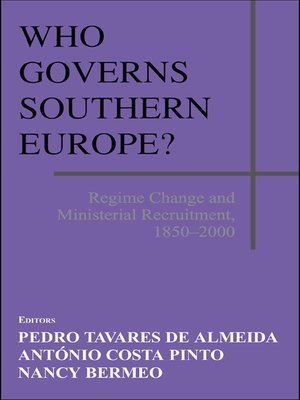 cover image of Who Governs Southern Europe?